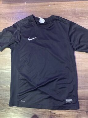 Nike Black Short Sleeve Dri-FIT Athletic Tee